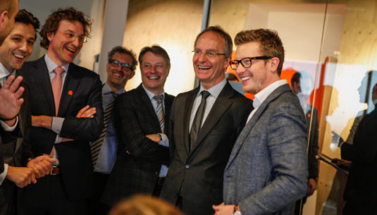 Minister Kamp ECE Campus tour Symbid